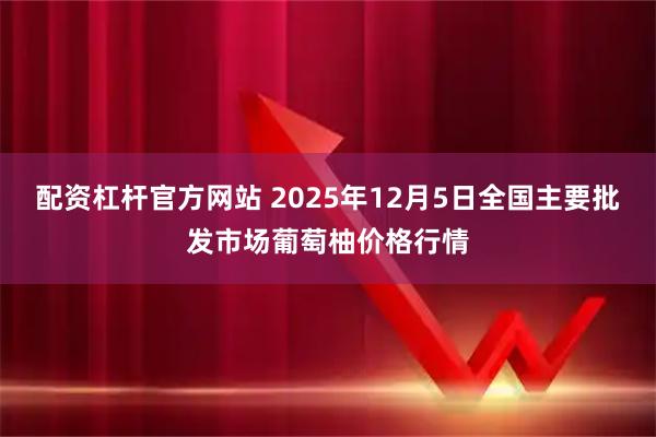 配资杠杆官方网站 2025年12月5日全国主要批发市场葡萄柚价格行情