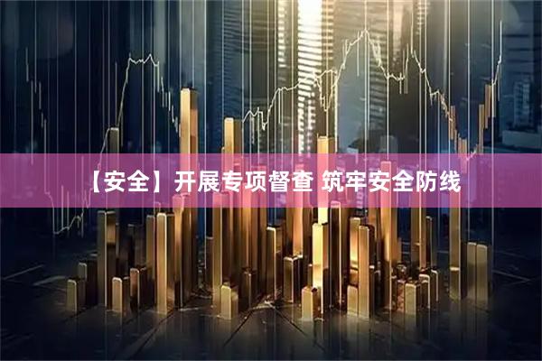 【安全】开展专项督查 筑牢安全防线