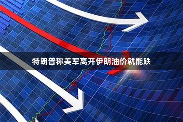 特朗普称美军离开伊朗油价就能跌